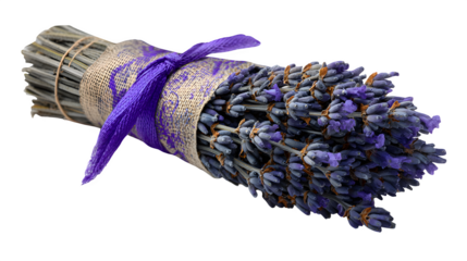 lavender wand wrapped