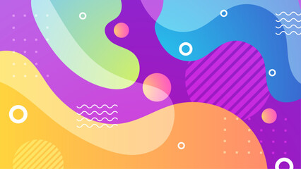 Abstract colorful fluid design suitable for backgrounds, wallpapers, prints, packaging, and web graphics. Vivid, dynamic, and eye catching visual element.