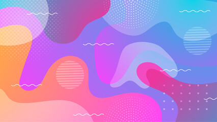 Abstract colorful fluid design with a vibrant and dynamic aesthetic. Great for backgrounds, posters, banners, and digital art projects.