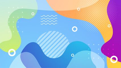 Abstract colorful wavy shapes and patterns suitable for backgrounds, textures, graphic design, and artistic projects needing vibrant, dynamic visuals.