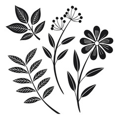 Floral design elements
