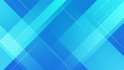 Abstract blue and cyan geometric design suitable for backgrounds, posters, digital art, and web graphics with a modern and vibrant look.