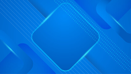 Blue abstract geometric design suitable for backgrounds, branding, and digital art projects. Ideal for tech, science, and modern themed designs.