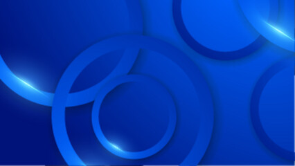 Overlapping blue circles with a slight glow, perfect for abstract backgrounds, technology concepts, digital design projects, and futuristic themes.