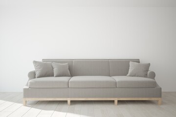 Modern interior design. 3D illustration