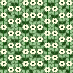 green seamless pattern
