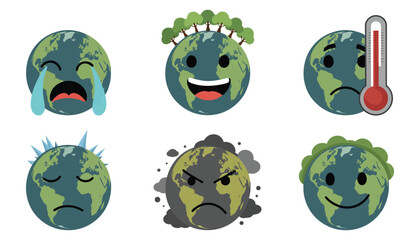 Fototapeta premium Green cartoon vector set with funny frog, bird, fish, and turtle characters features a cute monster icon with a smiling face, isolated for a fun animal illustration
