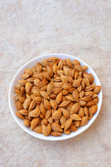 bowl of almonds