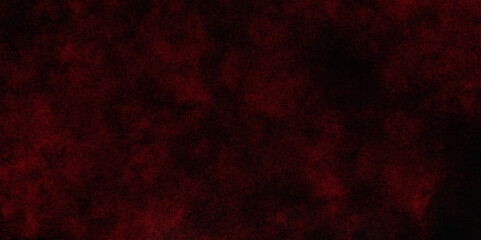 Red color powder explosion isolated on black background. Colorful dust explode. Paint Holi, dust particles splash. Network concept with spray. Futuristic technology element. 3D rendering.