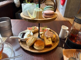 午後の一休みのスイーツ