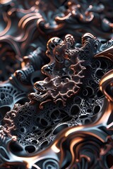 Molten Lace Alloy background