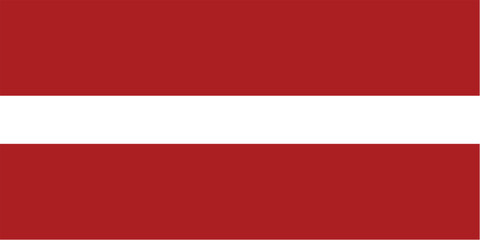 Nationall flag of Latvia. Vector illustration
