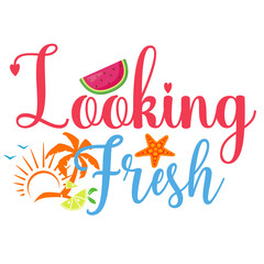 summer design, summer art, summer illustration