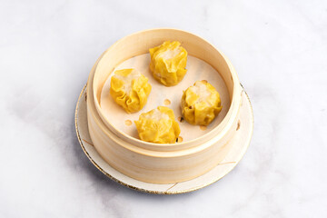 Bouchées crevette vapeur plat traditionnel chinois