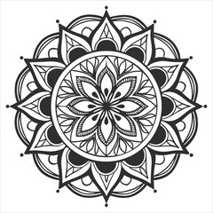 Vector doodle mandala . Ornamental luxury mandala Mandala Line Illustration . various mandala . Mandala Pattern Designs . Henna mandala. Mehndi style. Decorative pattern in oriental style.	
