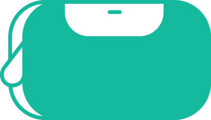 Ladies Cluch  In Fill Icon