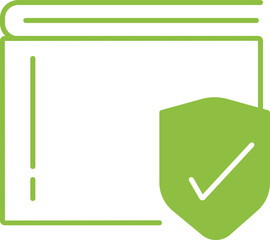 Wallet  Checker  In Fill Icon