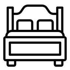 double bed icon