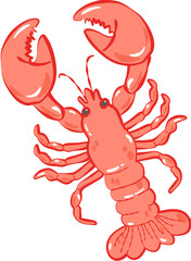 lobster vector illustration