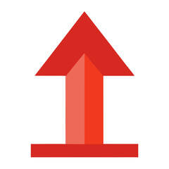 Upload Arrow Symbol Icon Design