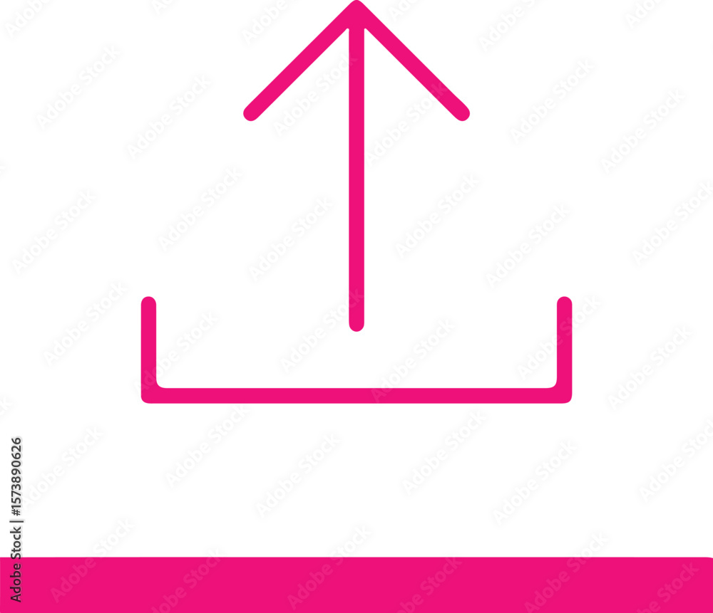 Poster upload icon simple icon. vector icon all icon viktor.