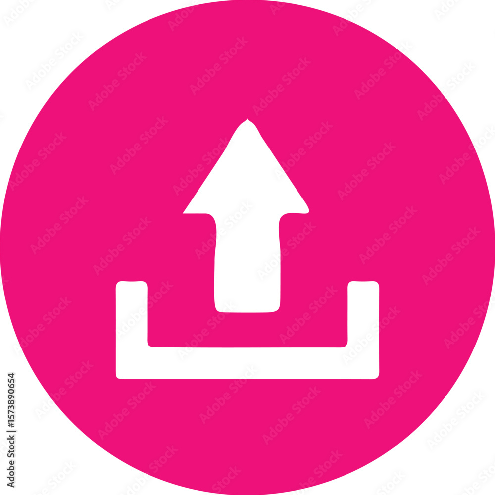 Aufkleber upload icon simple icon. vector icon all icon viktor.