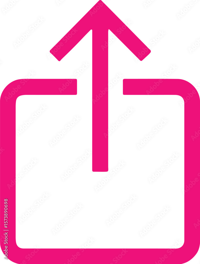 Poster upload icon simple icon. vector icon all icon viktor.
