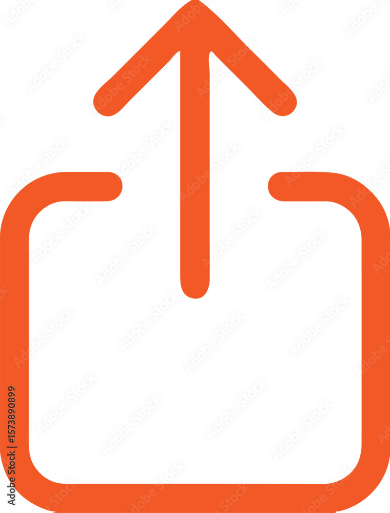 Poster upload icon simple icon. vector icon all icon viktor.