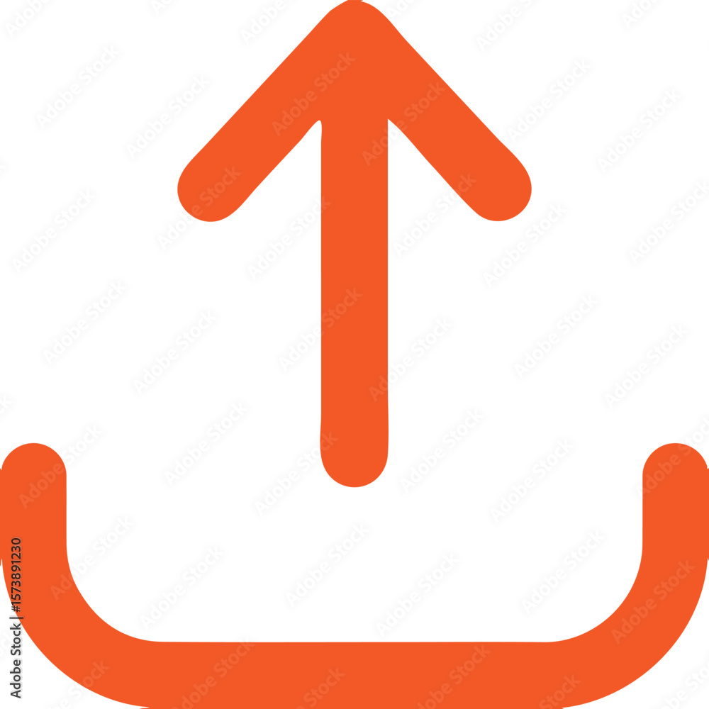 Poster upload icon simple icon. vector icon all icon viktor.