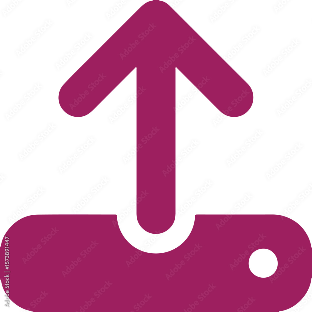 Poster upload icon simple icon. vector icon all icon viktor.