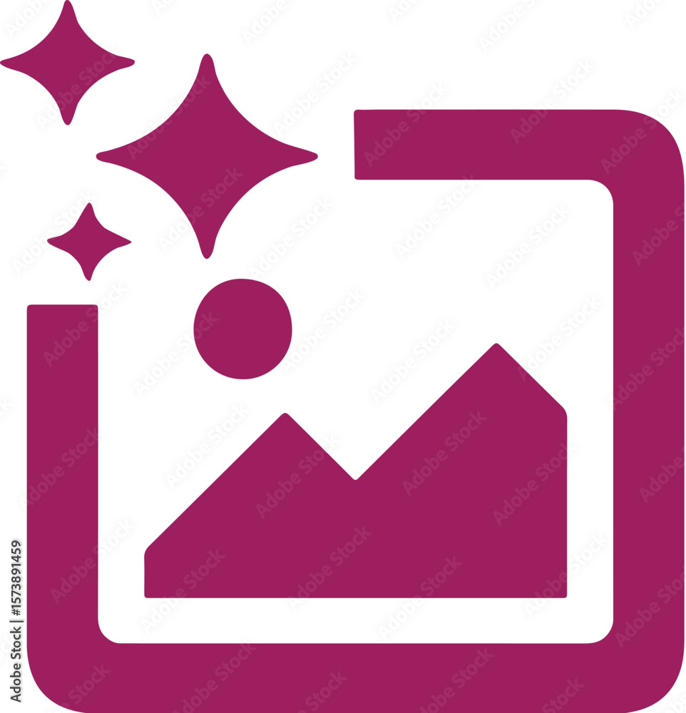 Poster upload icon simple icon. vector icon all icon viktor.