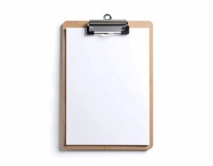 Medical Clipboard with Blank Form