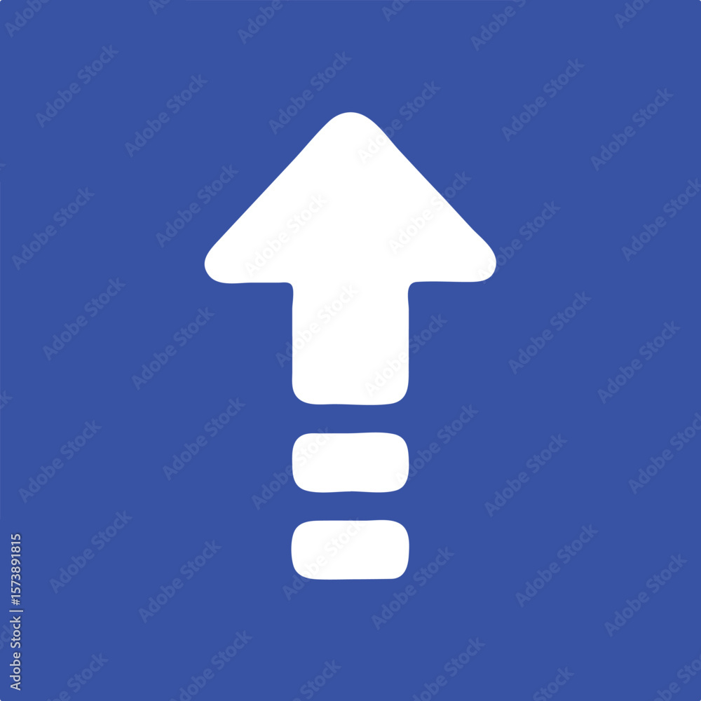 Poster upload icon simple icon. vector icon all icon viktor.