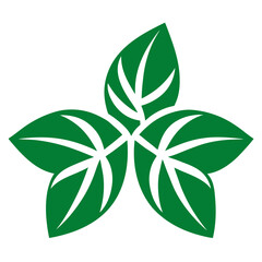 peppermint  vector illustration silhouette on-white-background