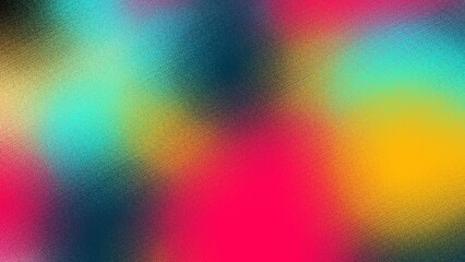 Vibrant abstract gradient background with a grainy texture. A modern, colorful design ideal for...