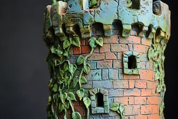 old wall with graffiti