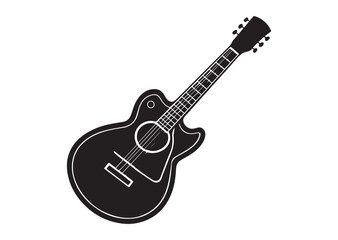 Guitar Vector, Guitar Design, Guitar Icon