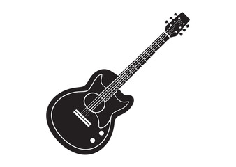 Guitar Vector, Guitar Design, Guitar Icon