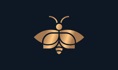 Creative Honey Bee logo design