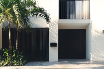 open door to the beach