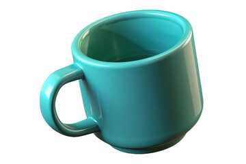 Turquoise Ceramic Mug with Speckled Finish – Stylish Handmade Drinkware for Modern Homes