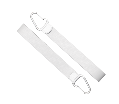 Short Lanyard Mockup Isolated on Transparent Background
