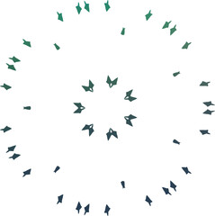 Green Mandala Vector Pattern Collection – Ornamental Black and White Textures for Creative Projects
