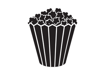 Popcorn Vector , Popcorn box Icon