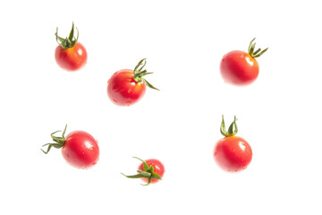 Fresh Organic Red Tomatoes for Cooking and Healthy Dishes with Transparent Background