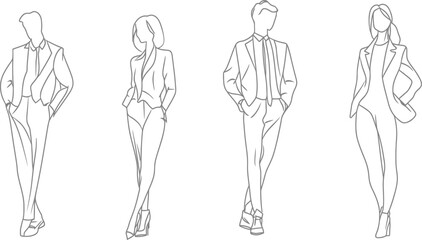 vector illustration of a woman