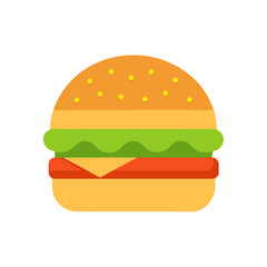 National Cheeseburger Day - Cheeseburger: Minimal Vector

