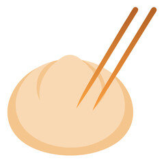 National Dumpling Day - Dumpling: Minimal Vector

