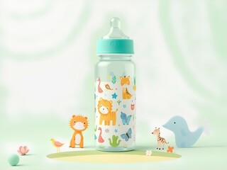 baby bottle and pacifier