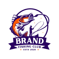 Obraz premium Boat logo, Wave logo, Beach logo, Ship logo, And Watercolor logo